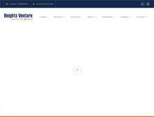 Tablet Screenshot of heightsventure.com